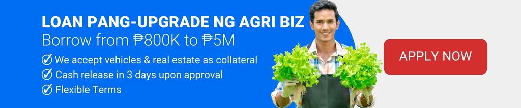 Agricultural Loan and Financing for your agri business by First Standard. Loan up to 5 million.